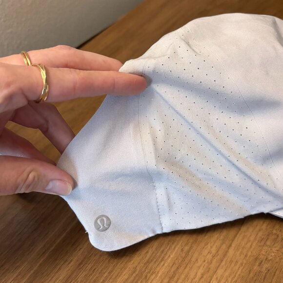 Lululemon Fast and Free Ponytail Running Hat, Vapor/Ice Grey - Picture 6 of 7